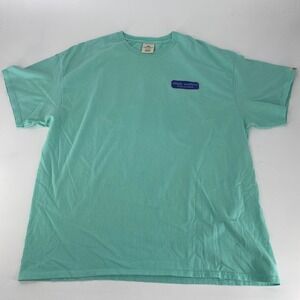Simply Southern Collection Mens T Shirt Teal Short Sleeve Graphic Tee XXL USA